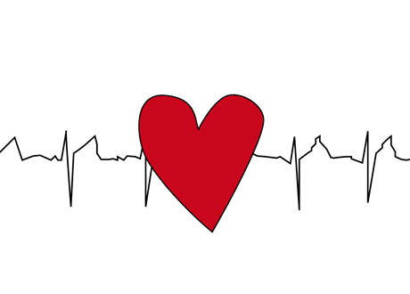hjärta EKG