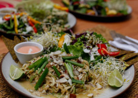 Vegetarisk pad thai