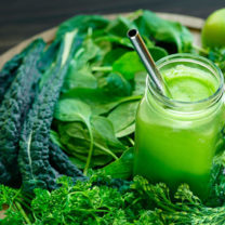 gröna bladgrönsaker