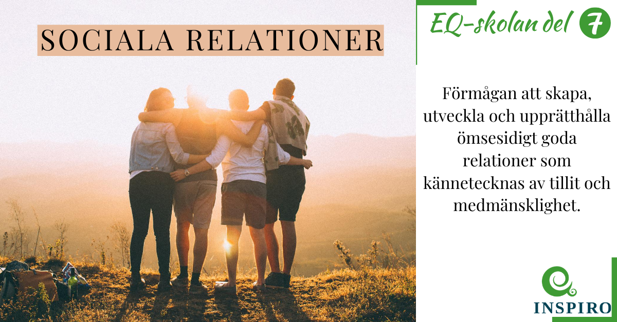 EQ-skolan del 7, Sociala Relationer