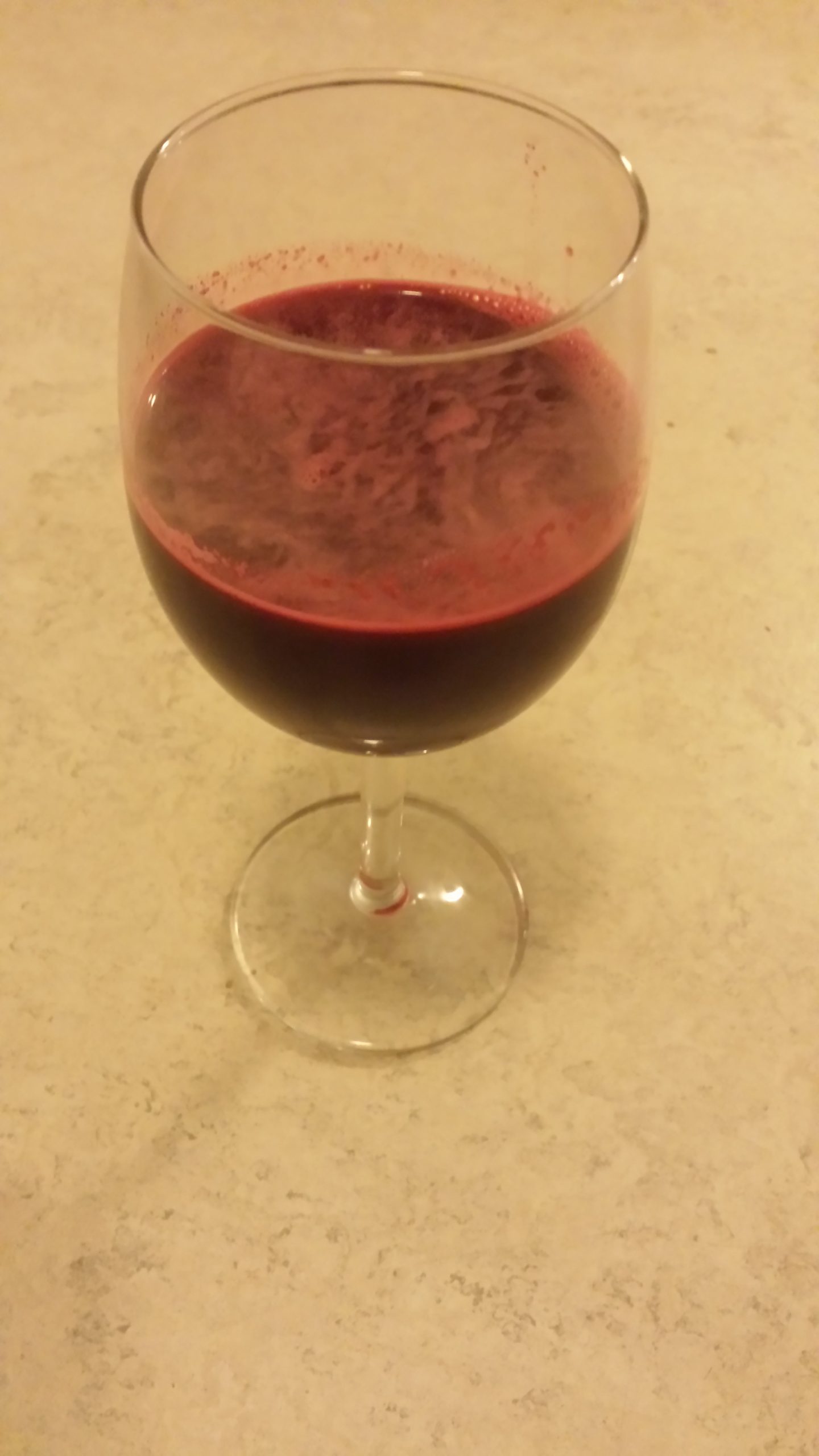 Ett glas rött!