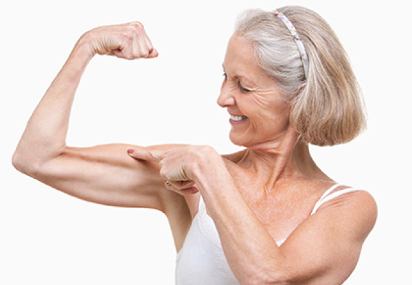 Även äldre kan bygga muskler visar studie