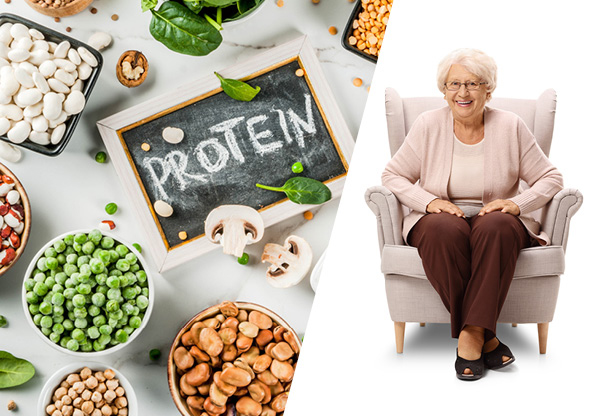 Protein viktigt för en frisk och stark ålderdom