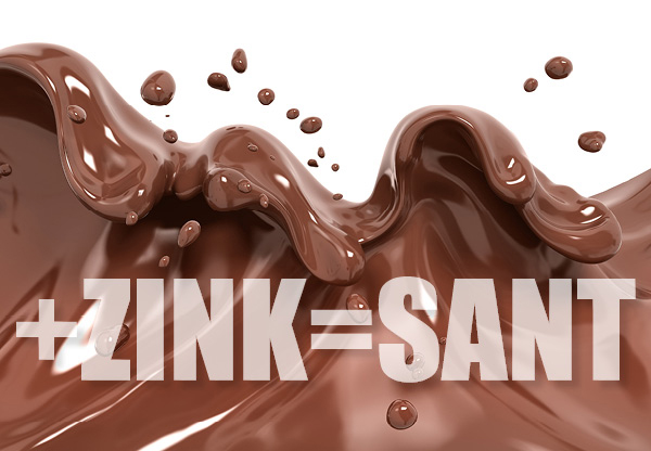 Choklad ihop med zink är rena hälsokuren