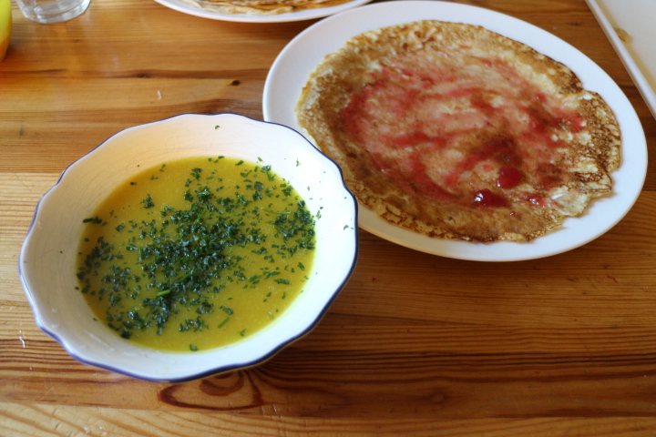 Tordag: Soppa & pannkaka