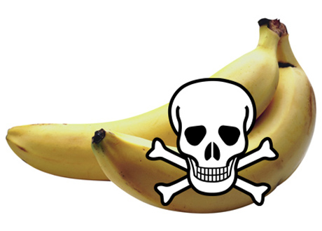 Fullt med gifter i bananer – endast ekobananen är giftfri