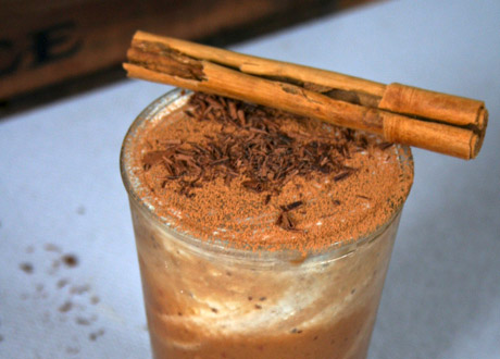 Helgnjut: Chokladig kaffesmoothie