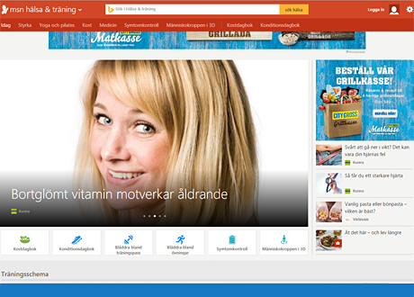 MSN väljer Kurera.se