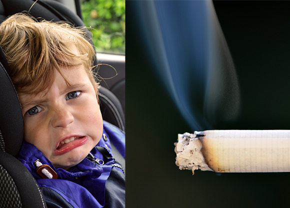 Nu föreslås svenskt förbud mot rökning i fordon med barn
