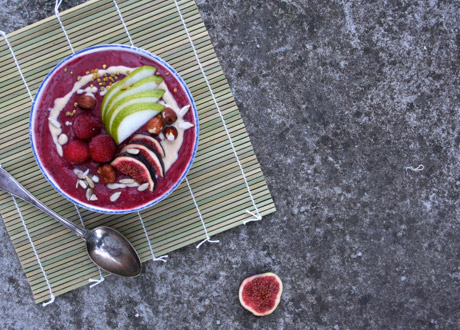 Maxad superfrukost: Berry Smoothie in a Bowl