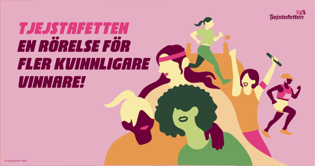 annons för tjejstafetten