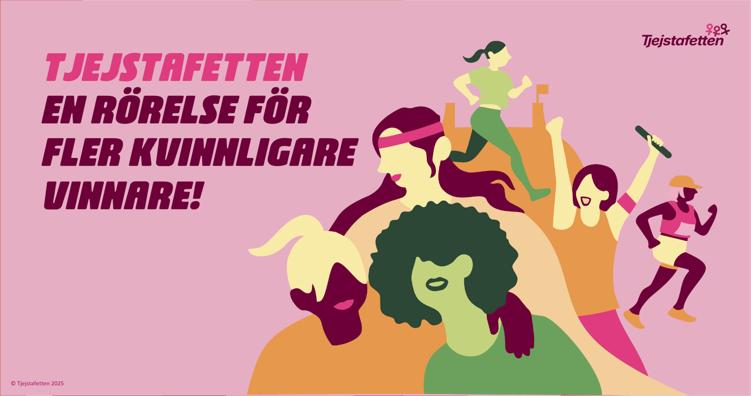 annons för tjejstafetten