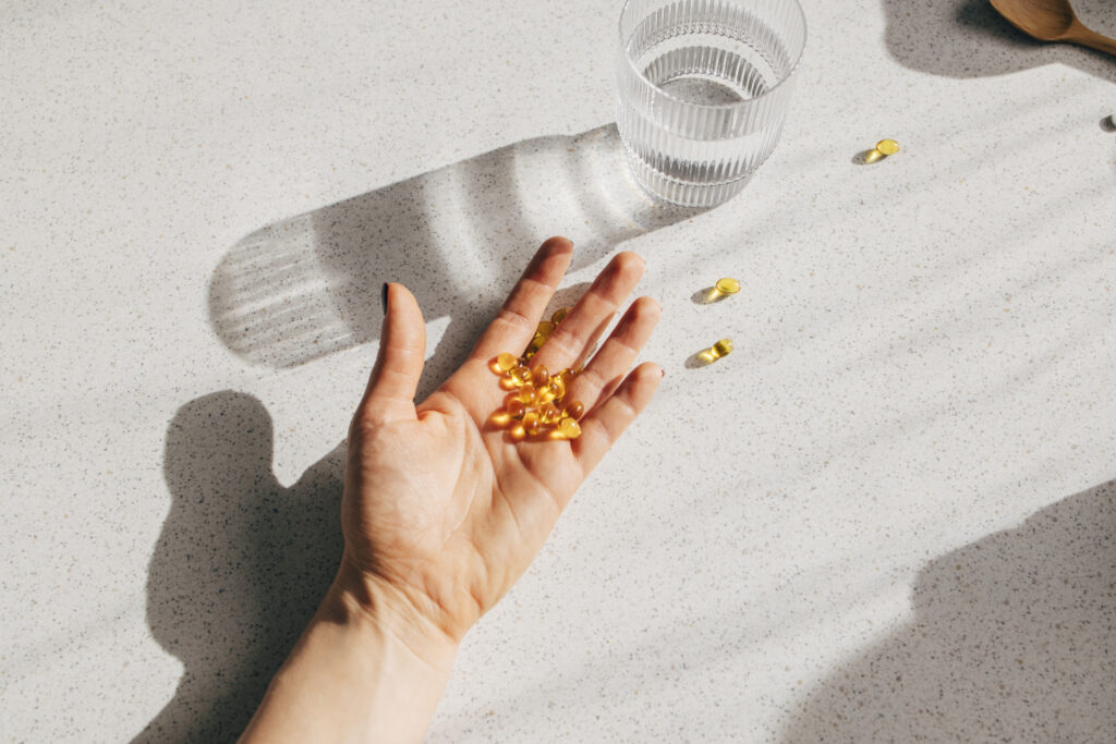 d-vitamin i handen