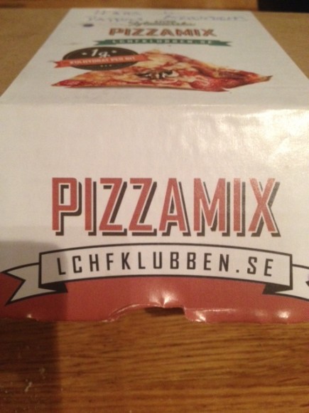 Pizzamix som är god och nyttig